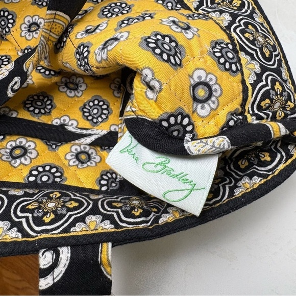 VERA BRADLEY Discontinued Bird Floral Geometric Quilted Cotton Shoulder Bag - Picture 5 of 15